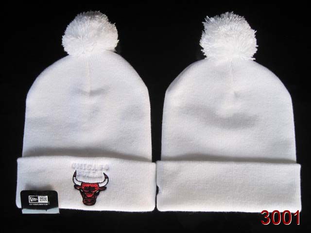 NBA Chicago Bulls Beanie White SG